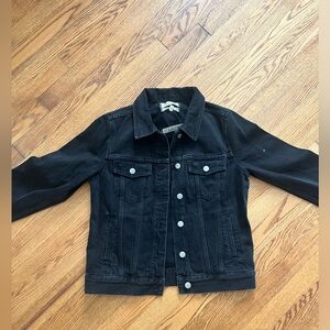 Madewell black denim jacket